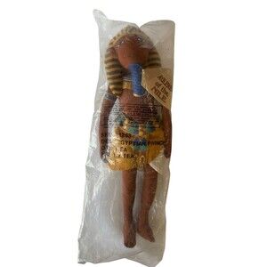 NOS Rulers Of The Nile Prince Doll Plush Stuffed Prince Toy Egyptian 1999 13"